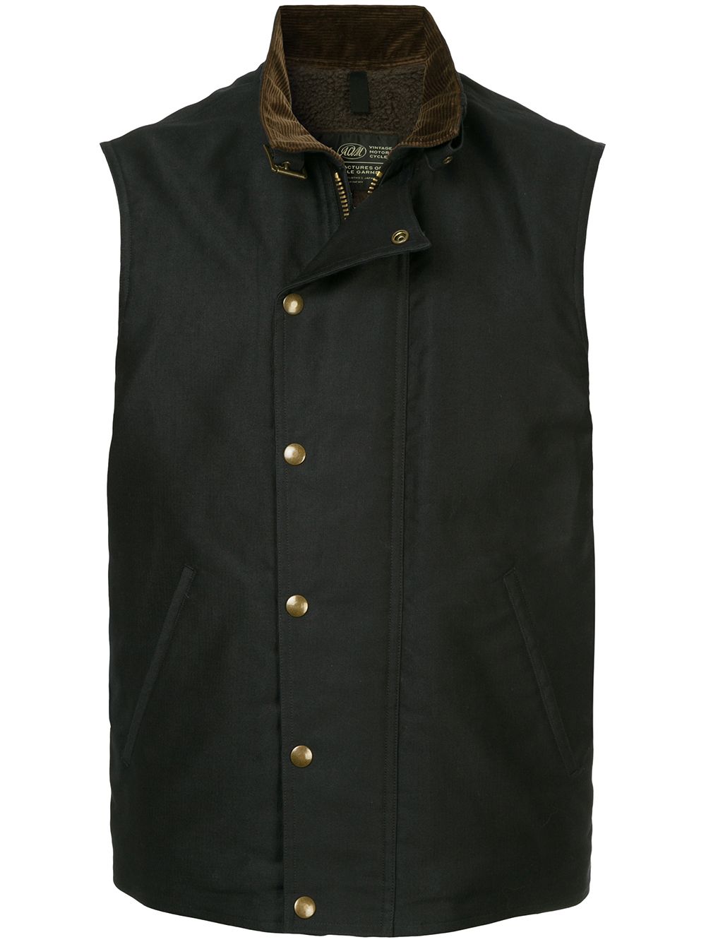 фото Addict clothes japan press stud boa vest