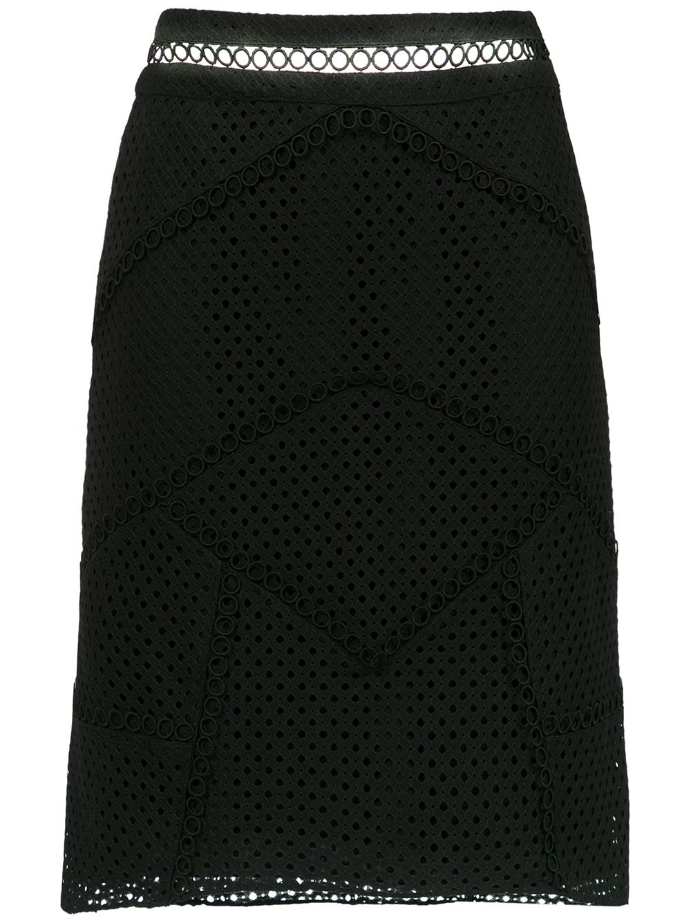 фото Olympiah fellari panelled skirt