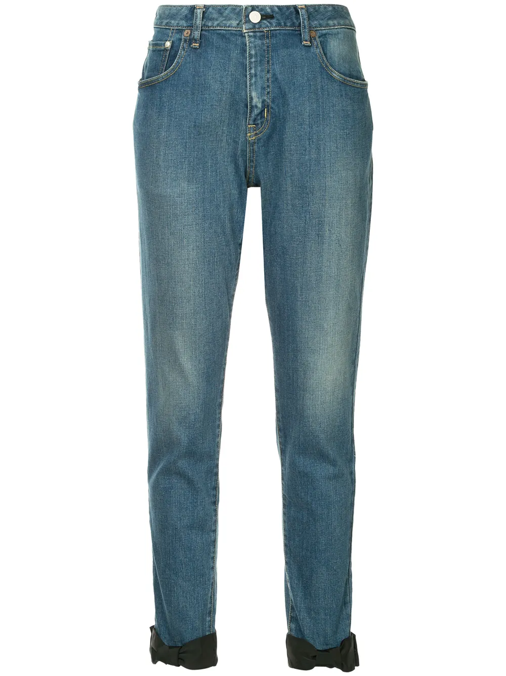 фото Tu es mon trésor ankle ribbon jeans