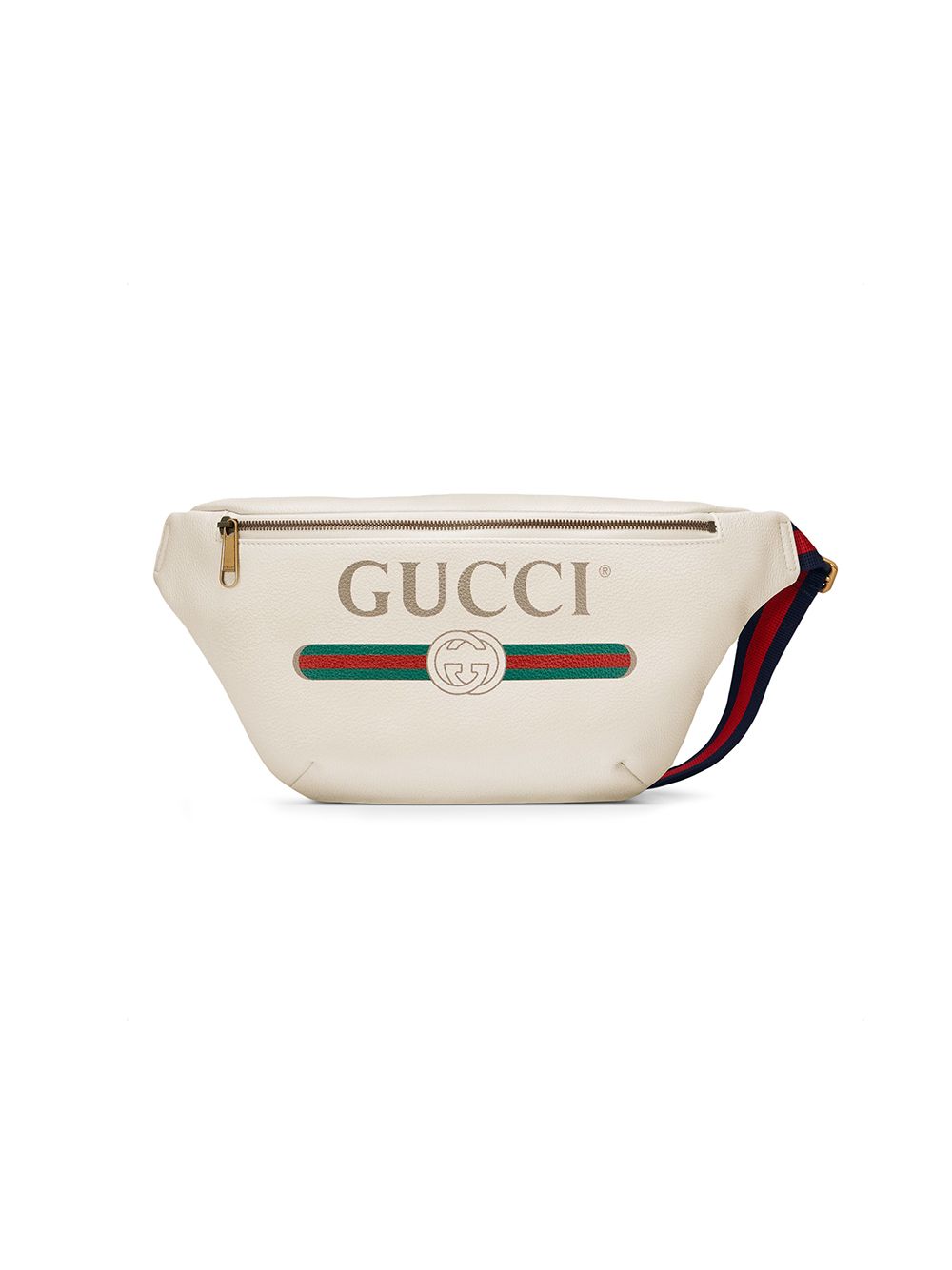 фото Gucci поясная сумка с принтом логотипа