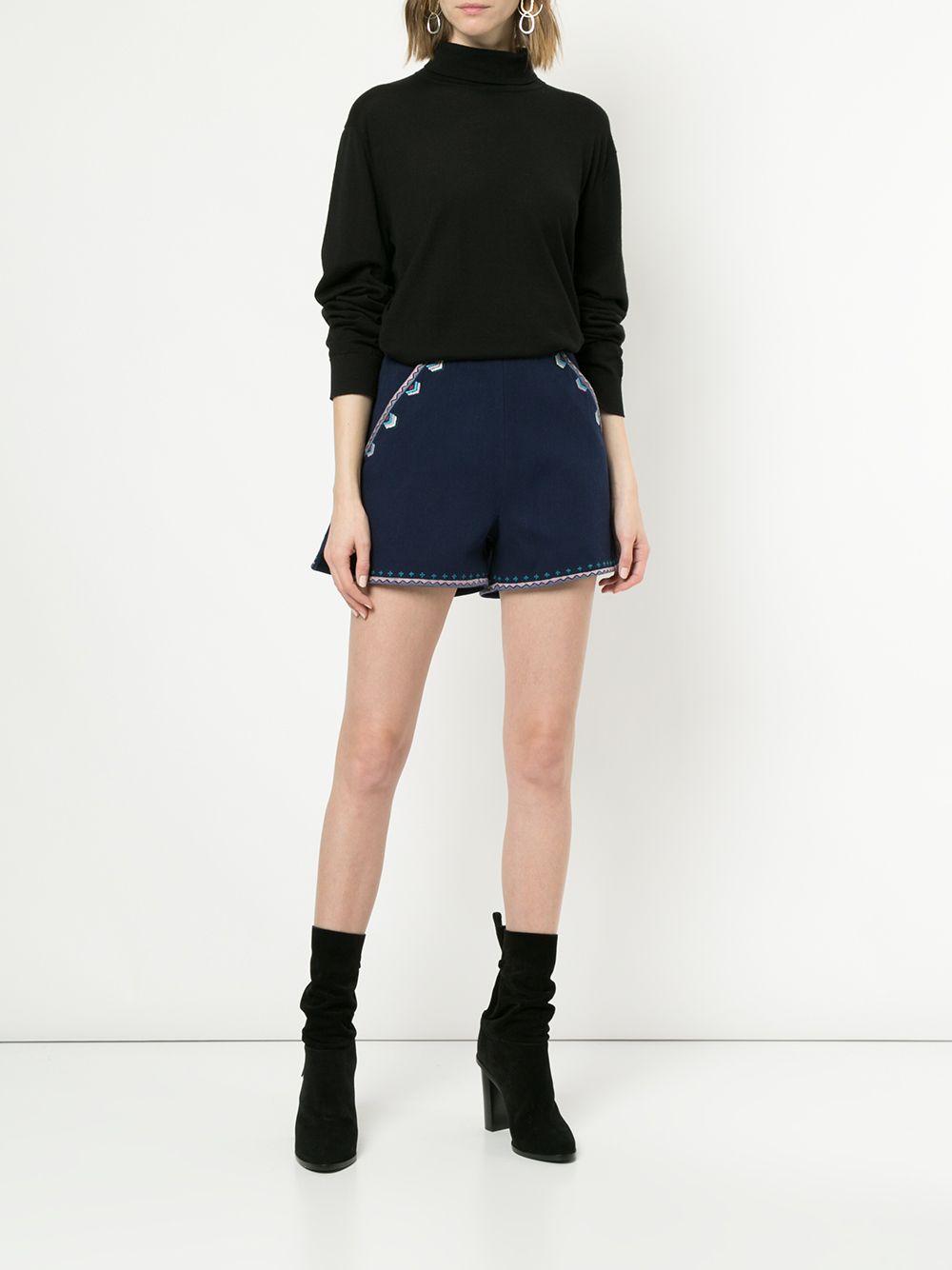 фото Talitha embroidered tailored shorts