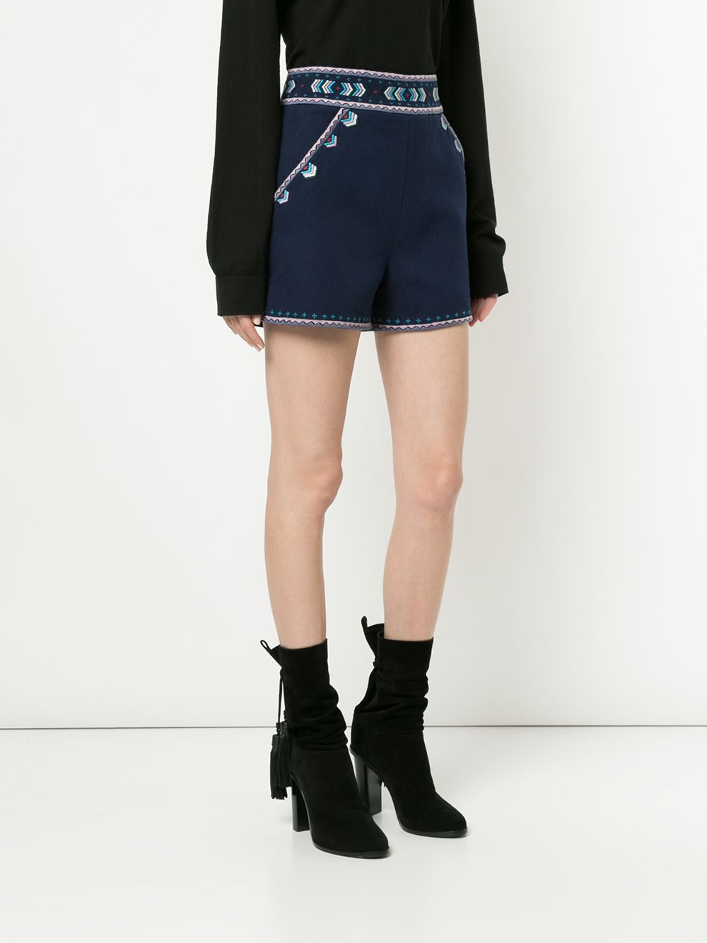 фото Talitha embroidered tailored shorts