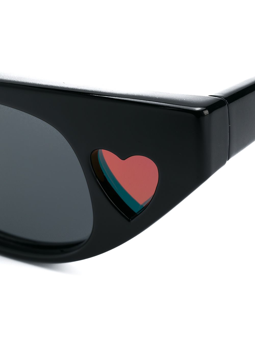 фото Le specs солнцезащитные очки le specs x adam selman 'heart' в оправе "кошачий глаз"