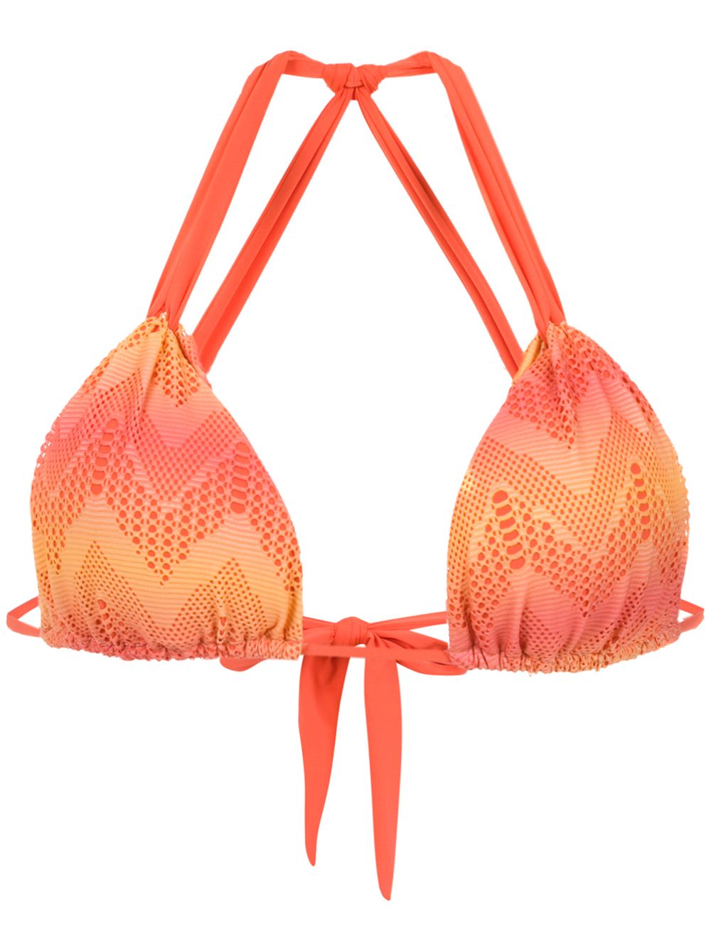 фото Track & field printed bikini top