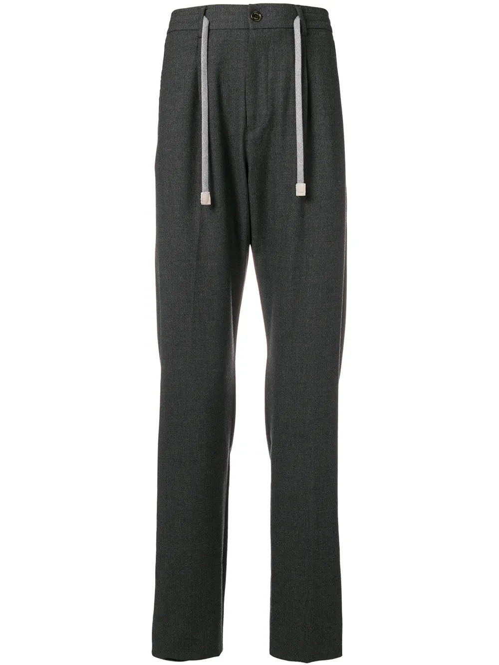 фото Eleventy drawstring tapered trousers