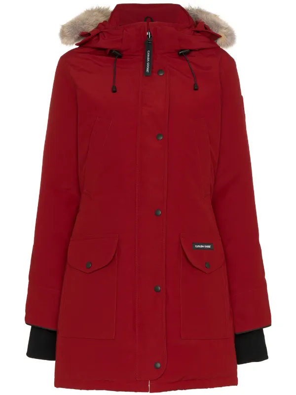 canada goose red trillium parka