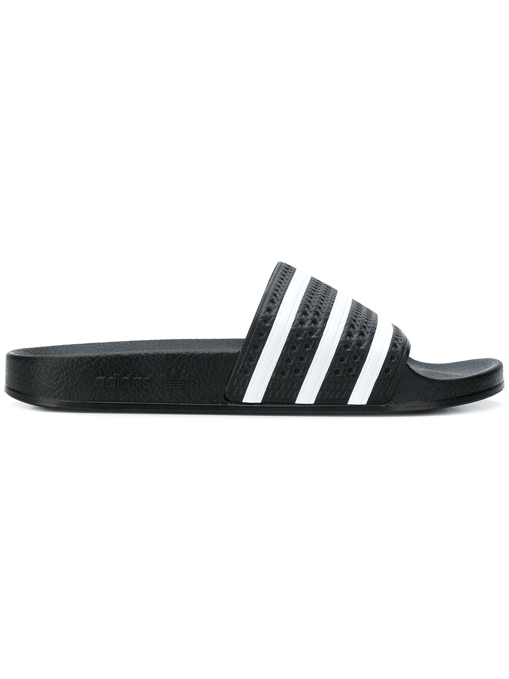 фото Adidas шлепанцы adilette с полосками