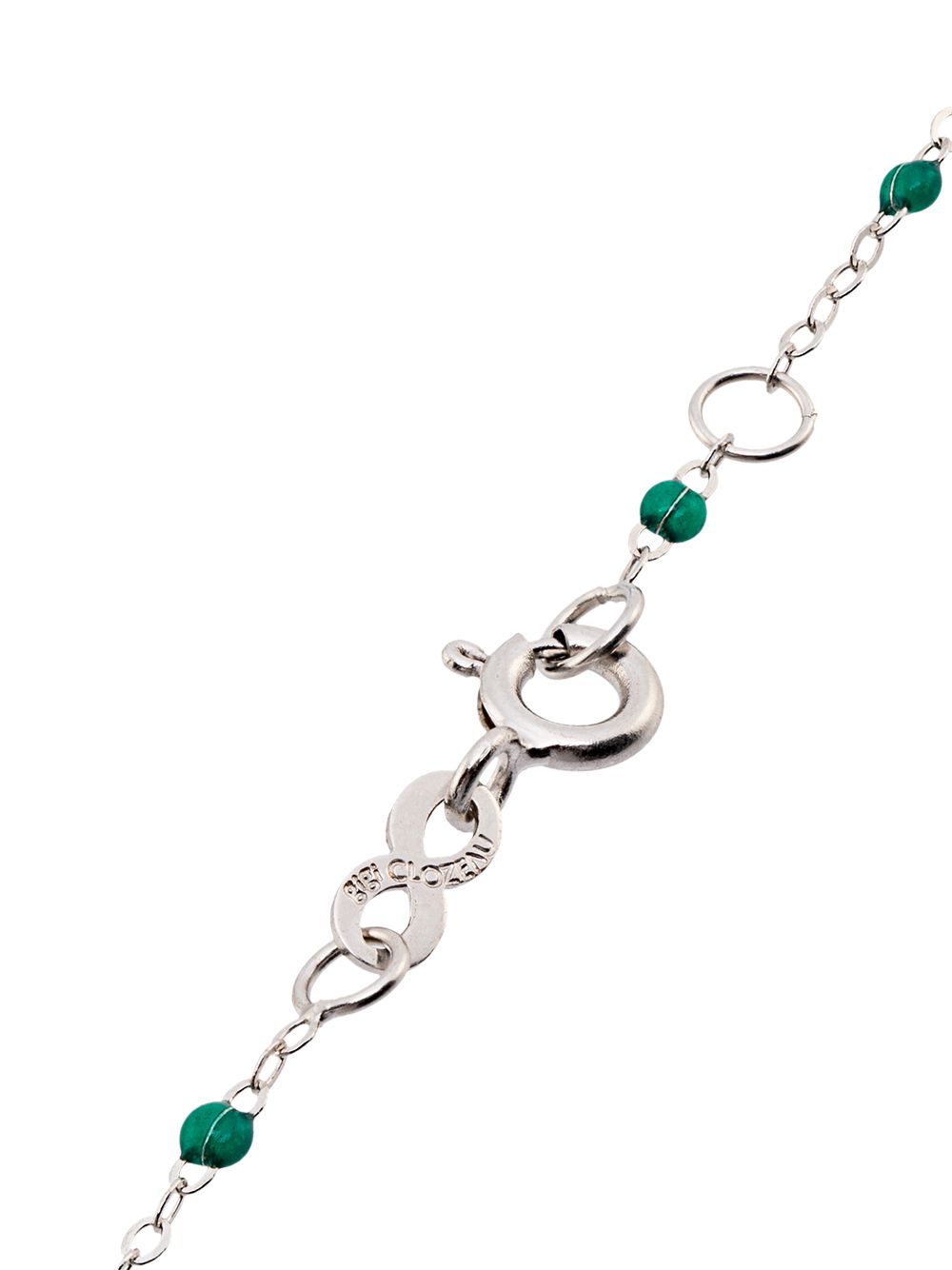 фото Gigi clozeau green madone diamond and white gold bracelet