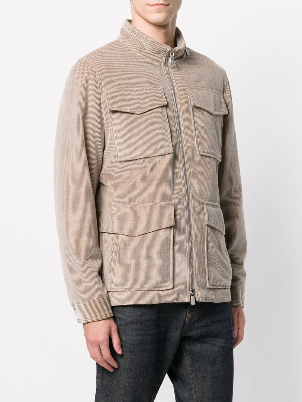 фото Eleventy slim fit corduroy jacket