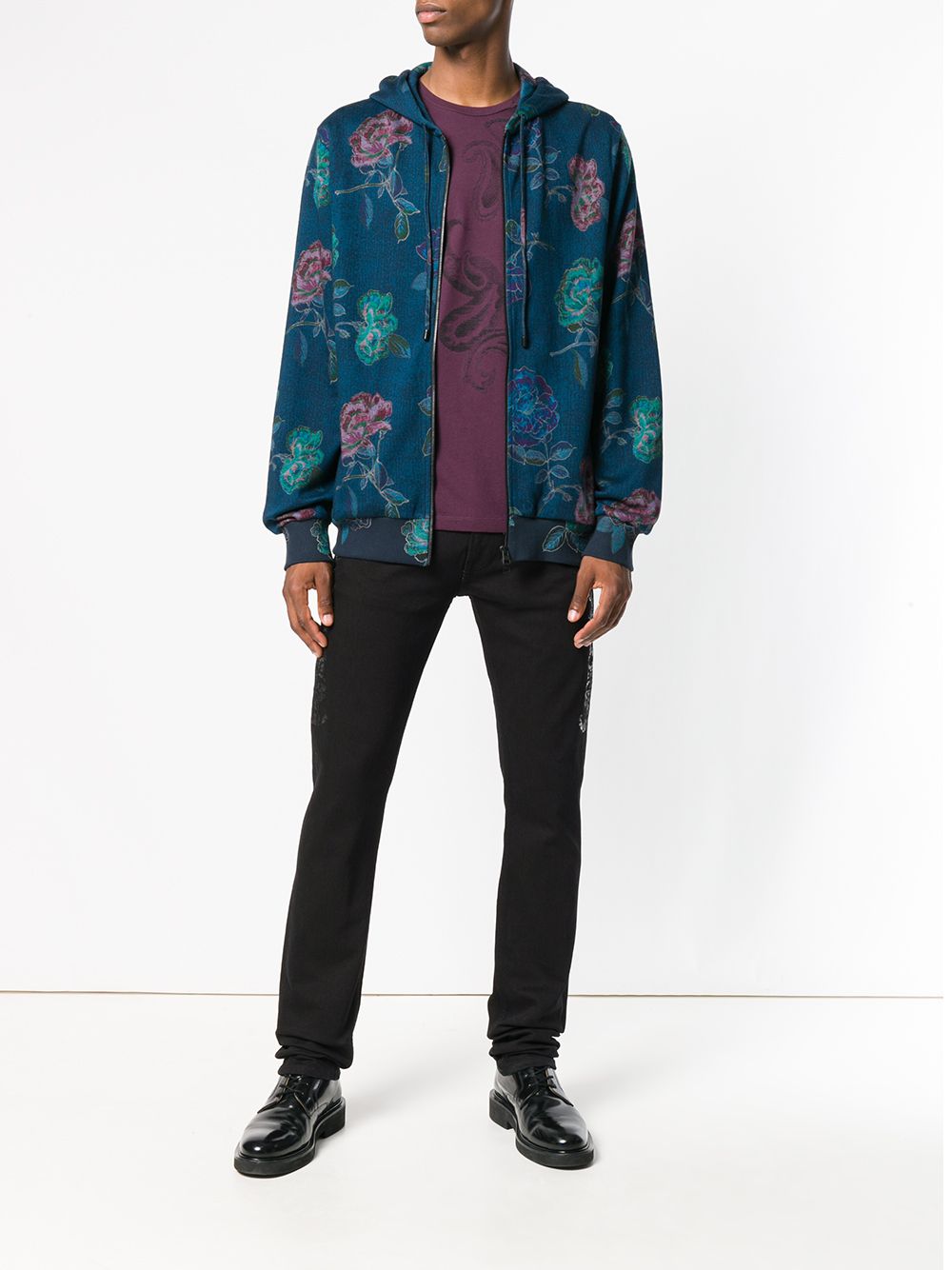 фото Etro floral print jacket