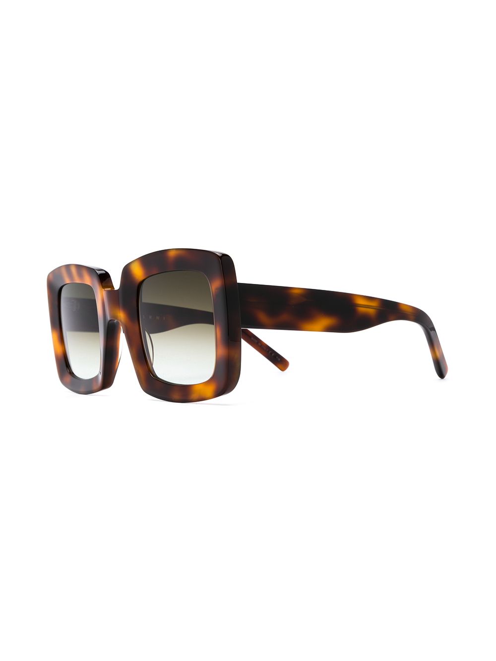 фото Marni eyewear oversized sunglasses