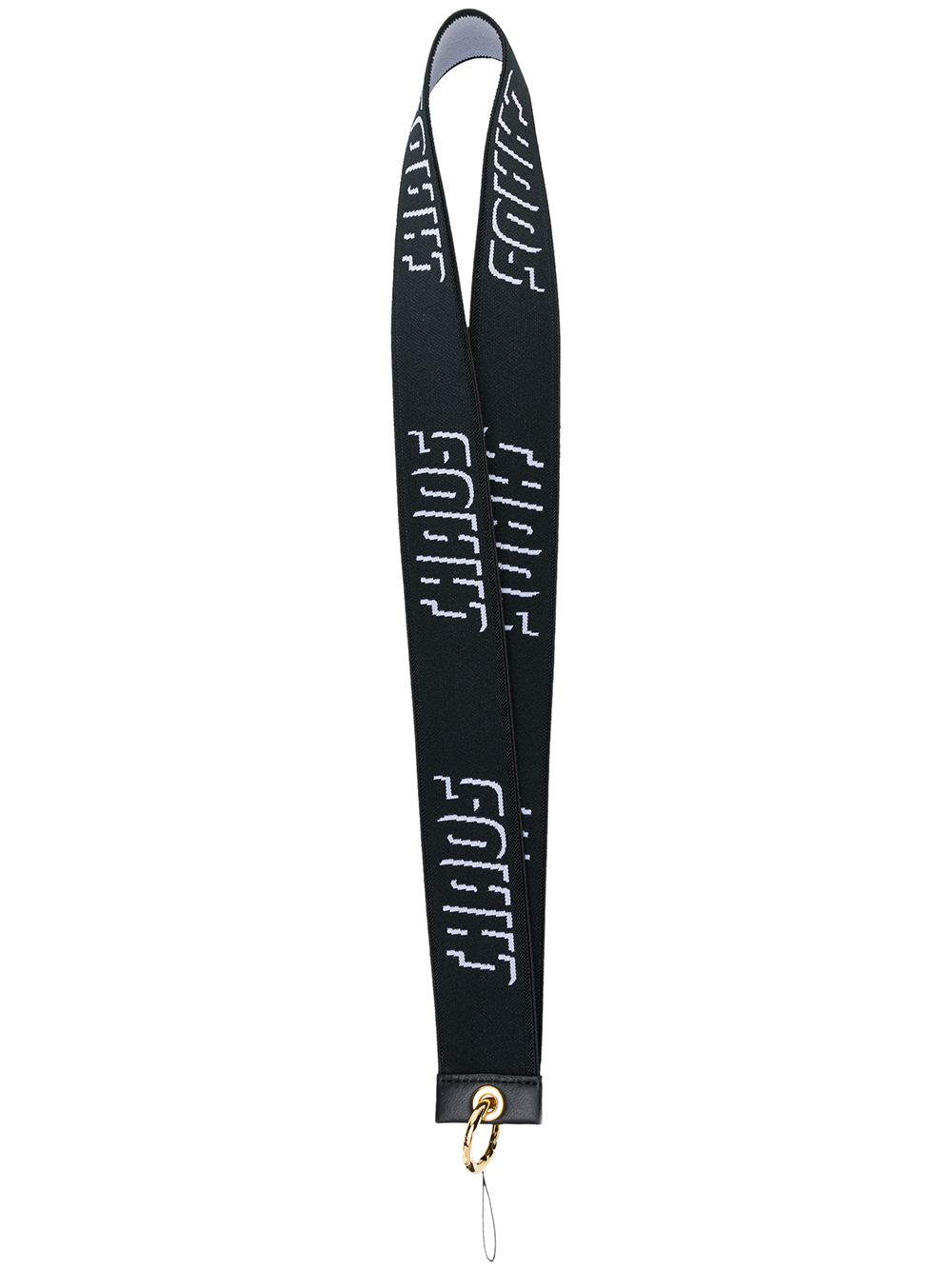 фото Chaos woven logo lanyard