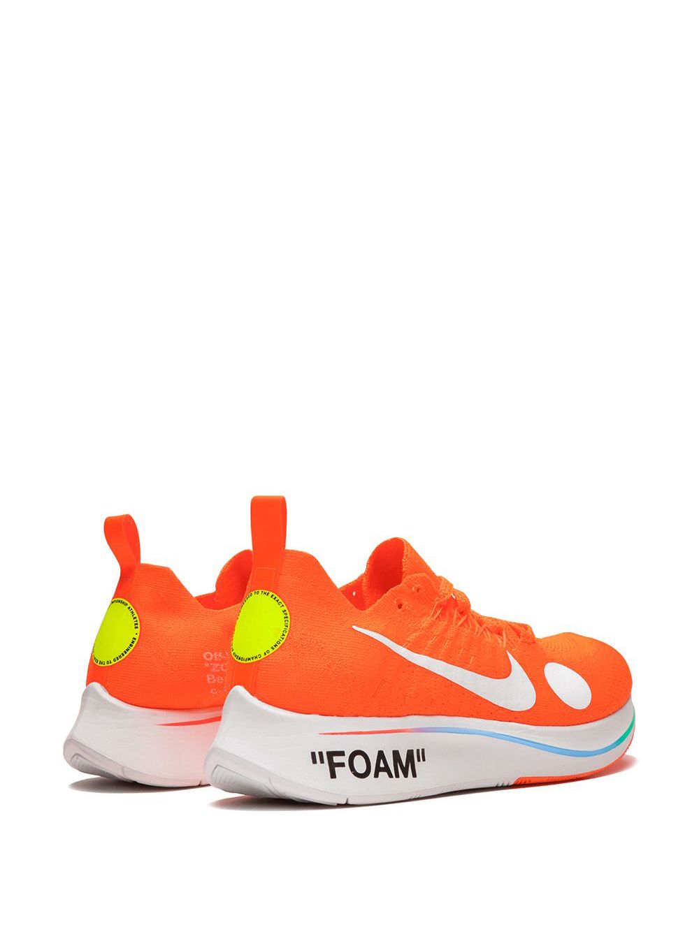 фото Nike x off-white кроссовки off-white x nike 'zoom fly mercurial fk'