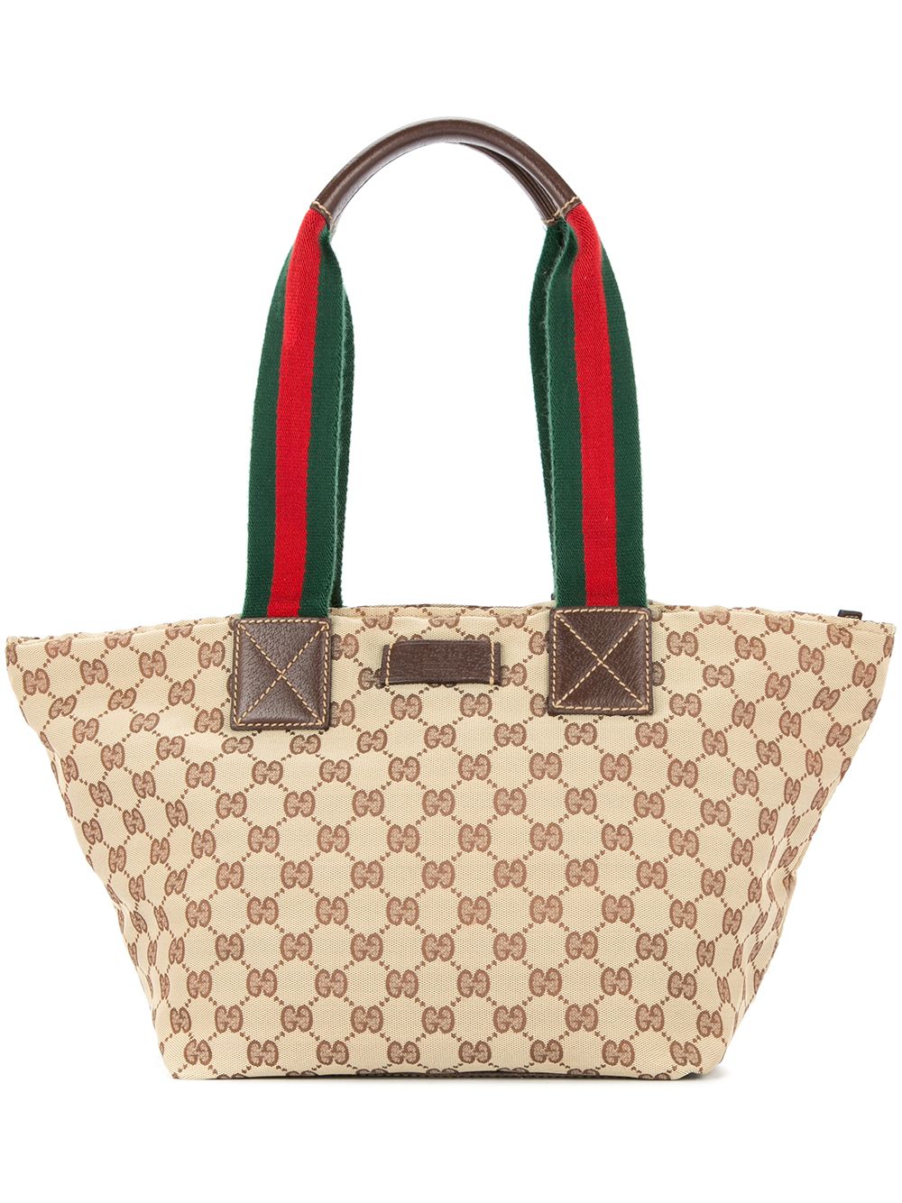 фото Gucci pre-owned сумка-тоут с монограммами