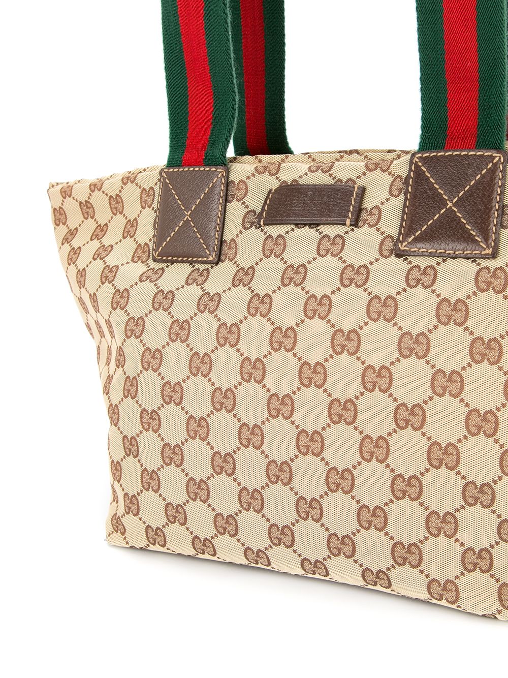 фото Gucci pre-owned сумка-тоут с монограммами