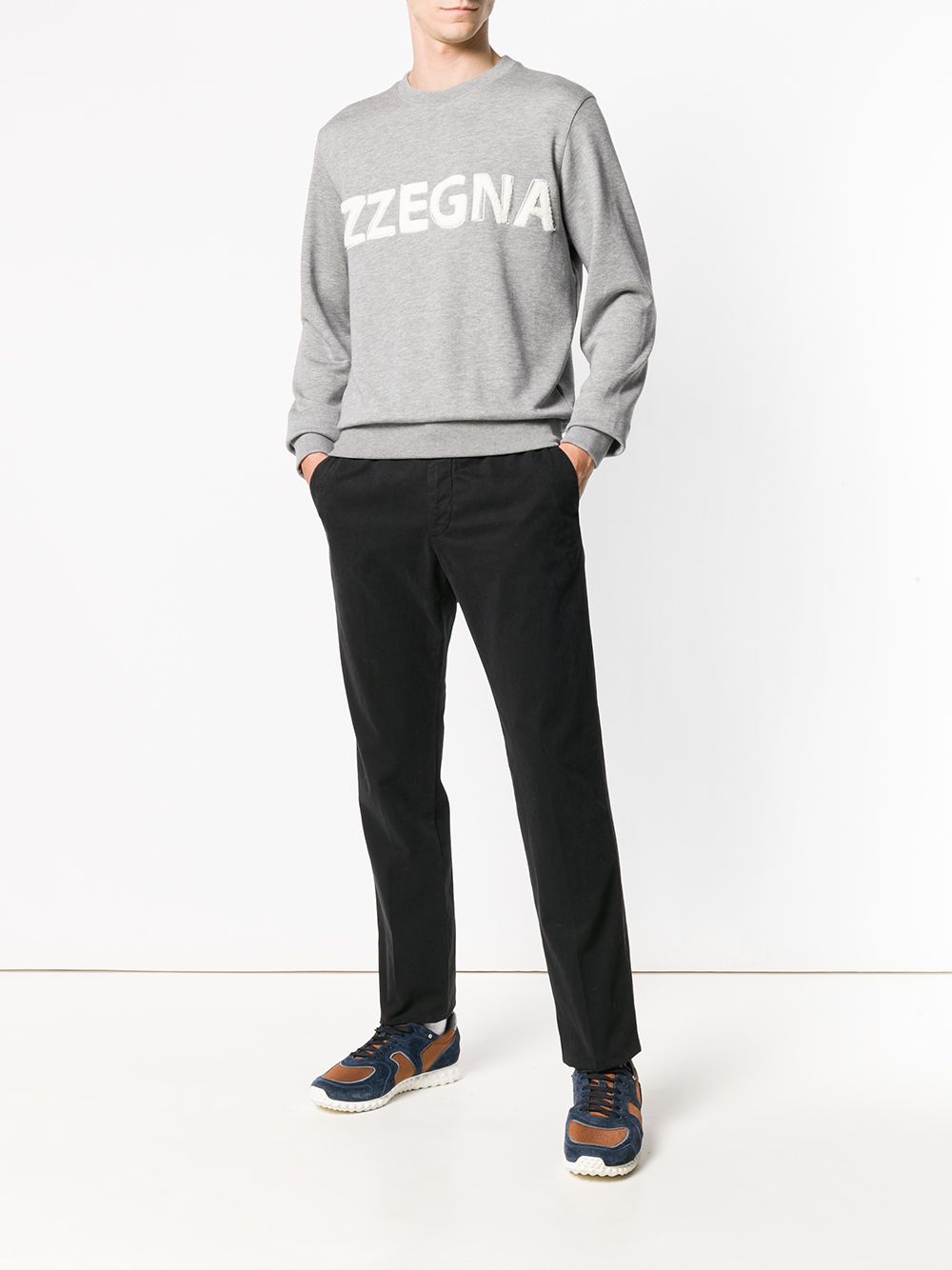 фото Z zegna джемпер с логотипом