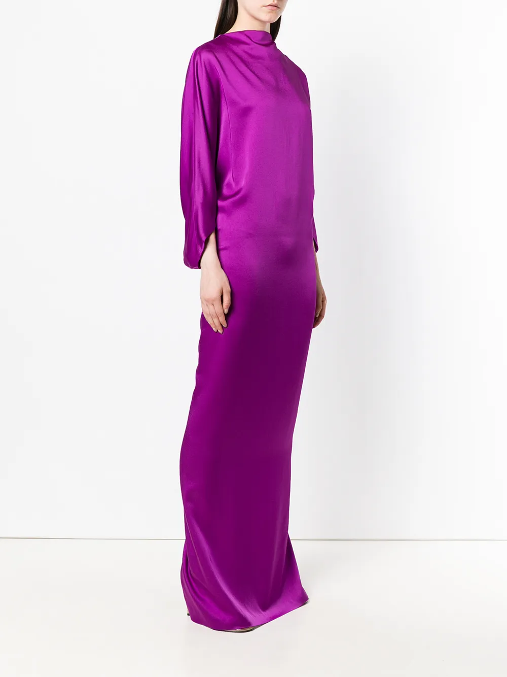 фото Chalayan draped boat neck dress