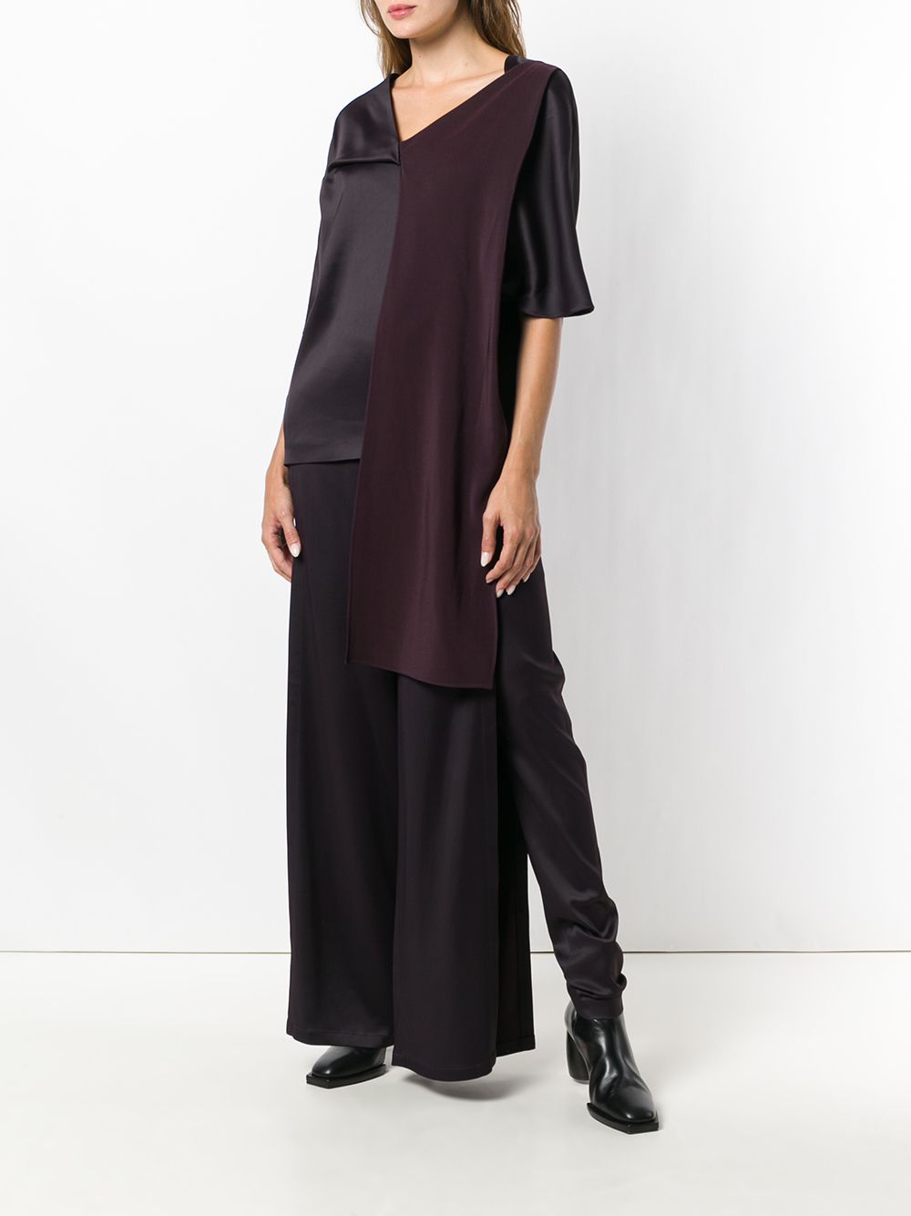 фото Chalayan double-layer split trousers