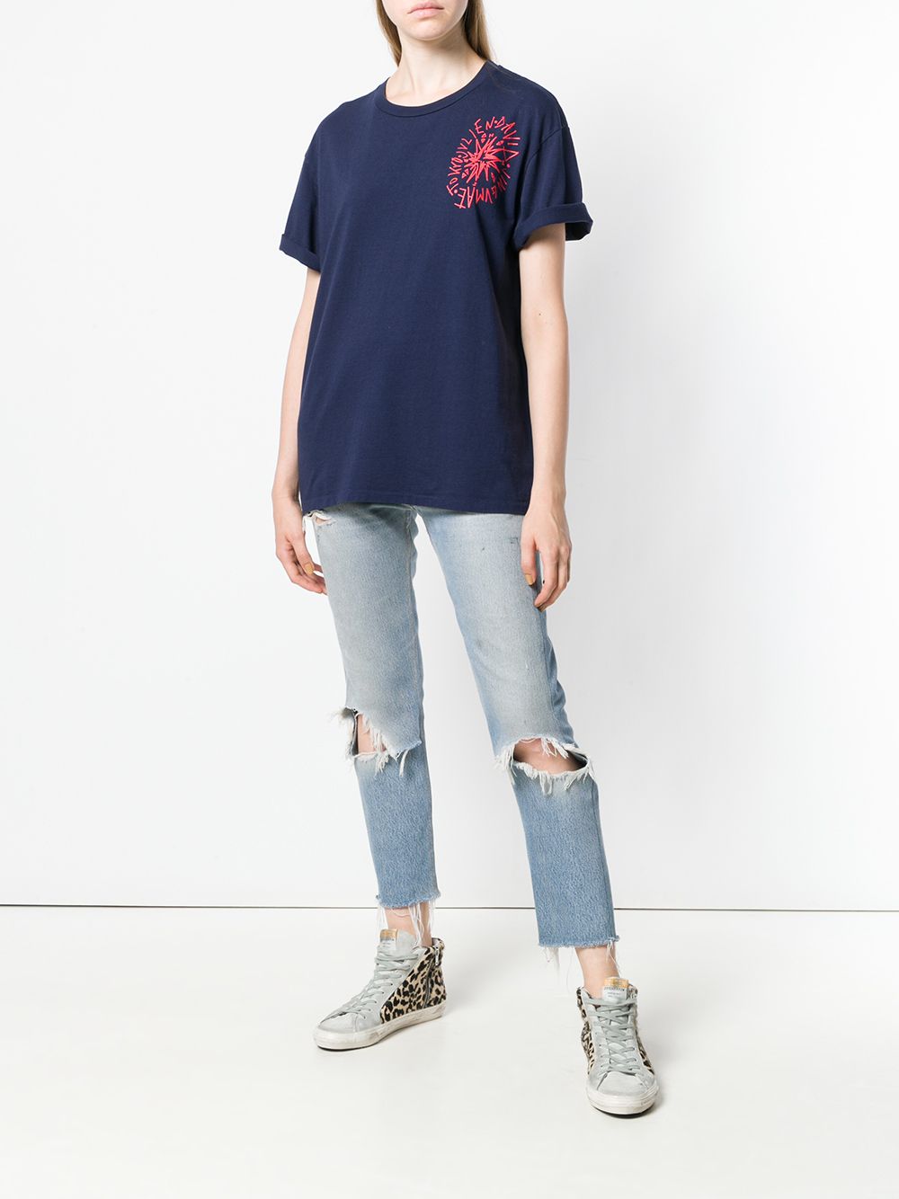 фото Julien david round neck t-shirt