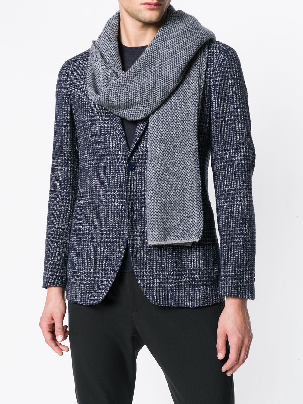 фото Dell'oglio textured knit scarf