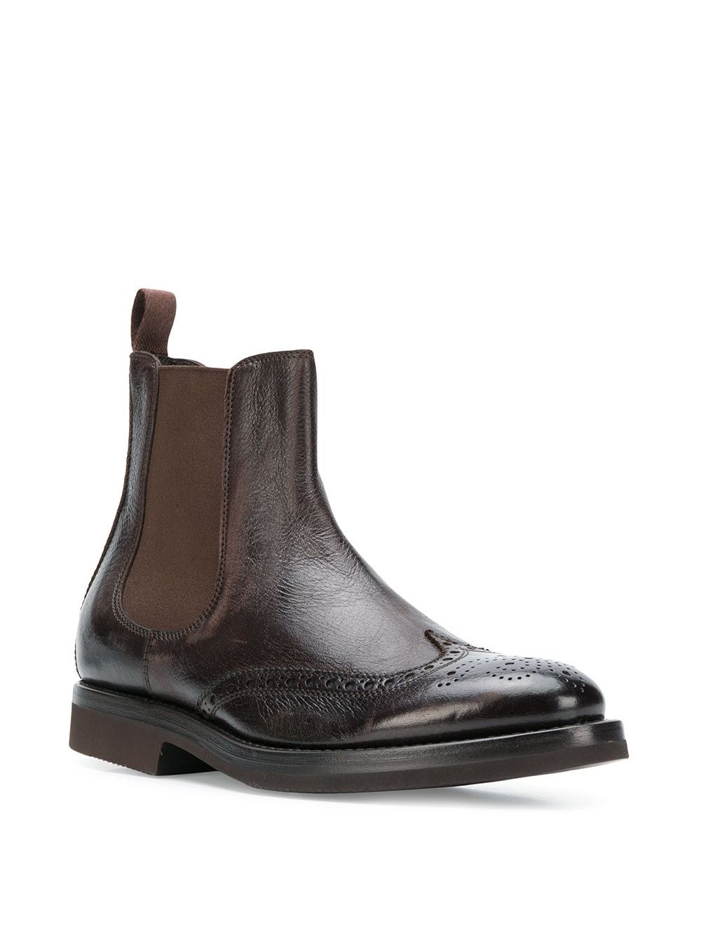 фото Henderson baracco brogue chelsea boots