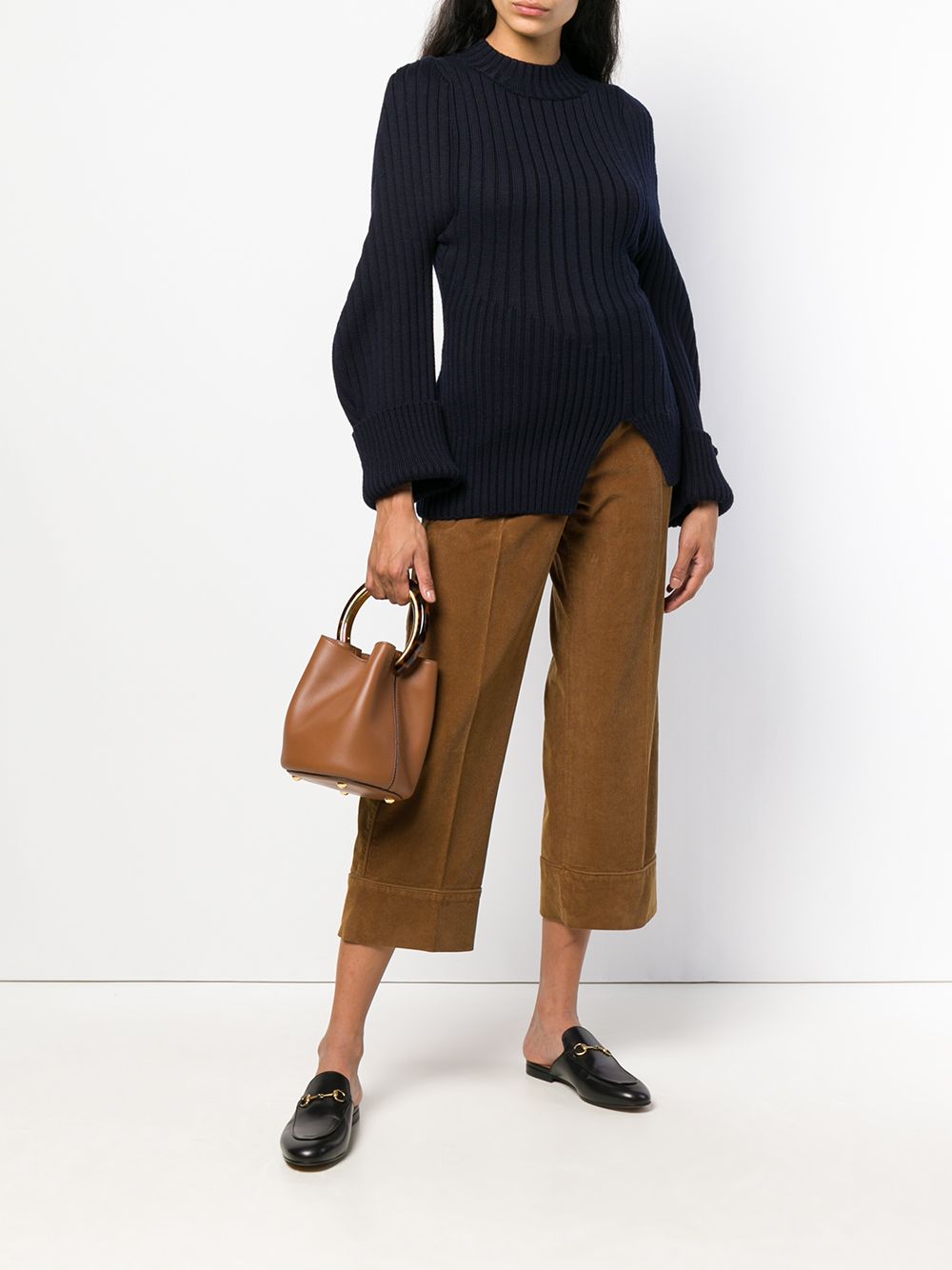 фото The gigi corduroy cropped trousers