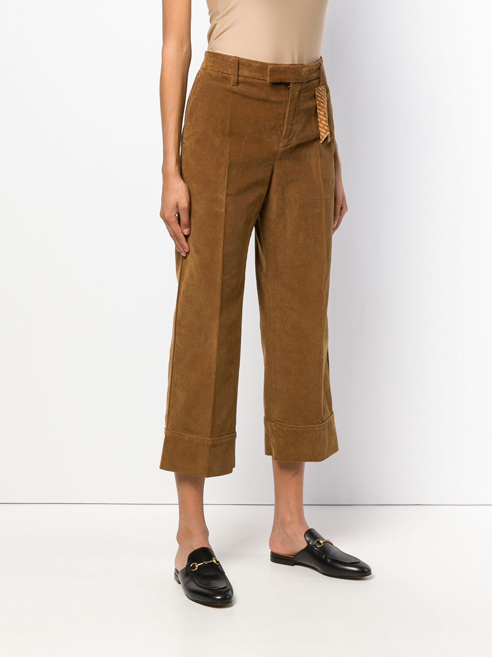 фото The gigi corduroy cropped trousers