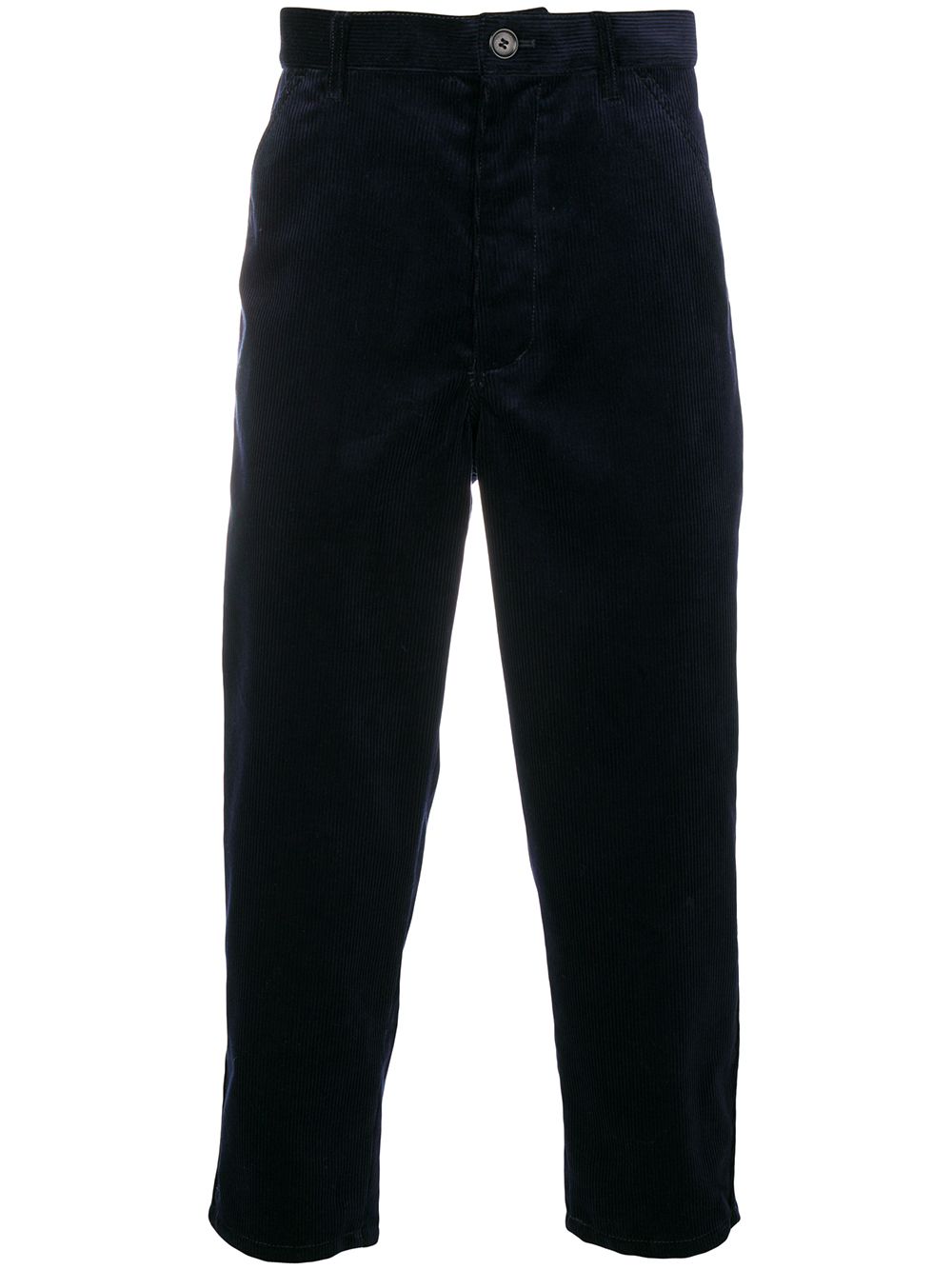 фото Comme des garçons shirt boys corduroy cropped trousers