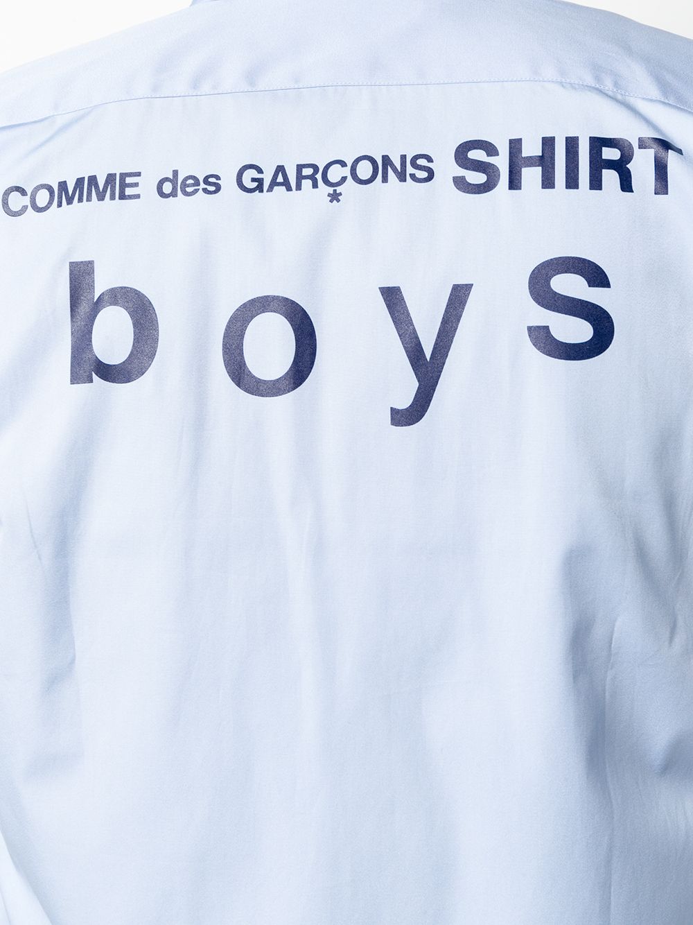 фото Comme des garçons shirt boys printed shirt