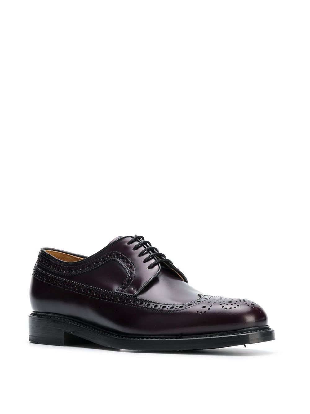 фото Berwick shoes classic lace-up brogues