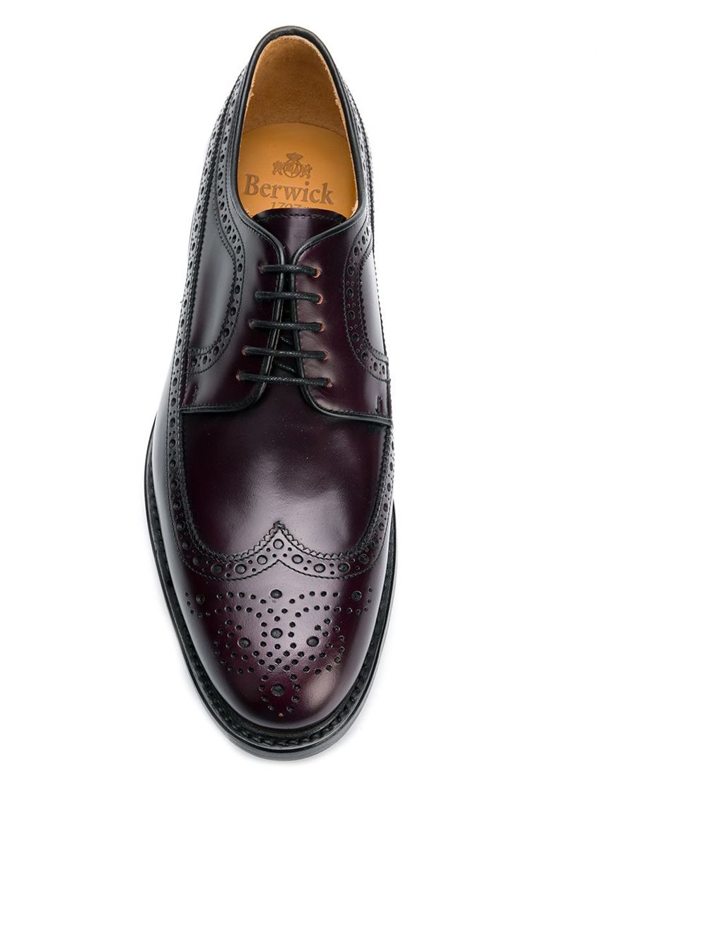 фото Berwick shoes classic lace-up brogues