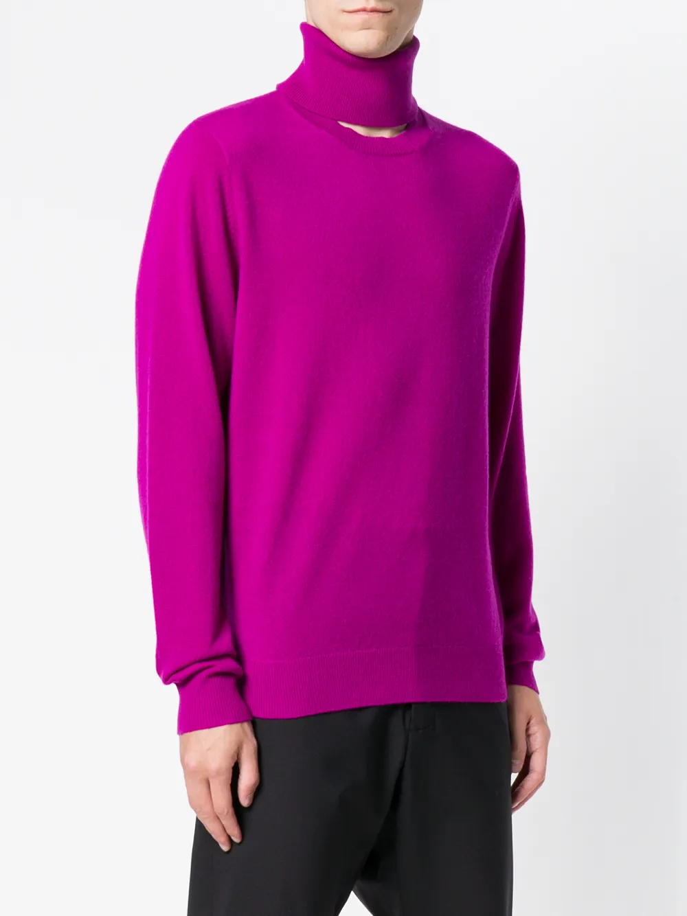 фото Chalayan split roll neck jumper