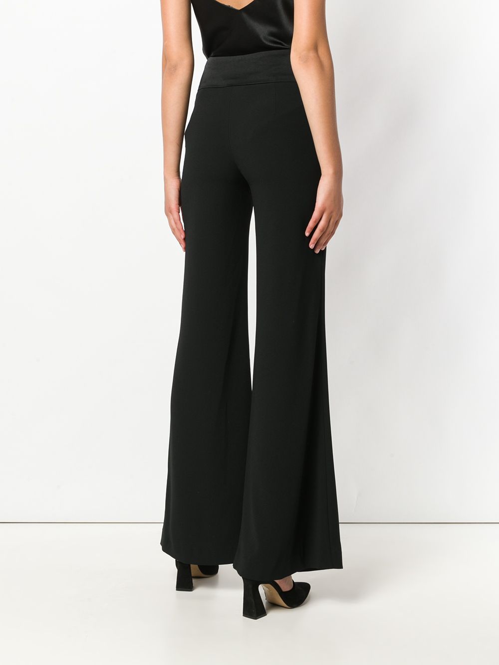 фото Galvan high waist flared trousers