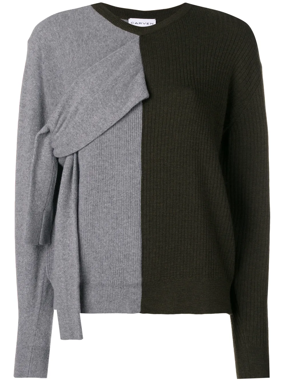 фото Carven double-faced knit sweater