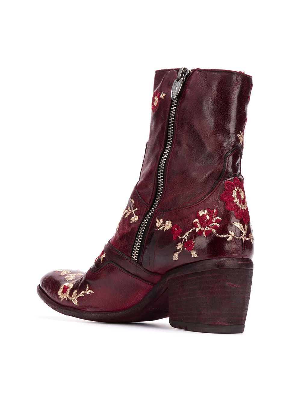 фото Fauzian jeunesse embroidered ankle boots