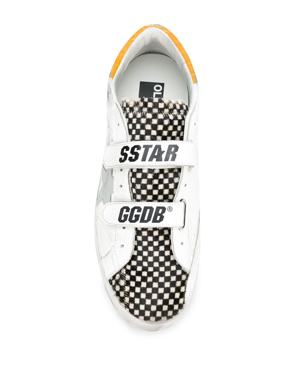 фото Golden goose кроссовки 'super star old school edit'