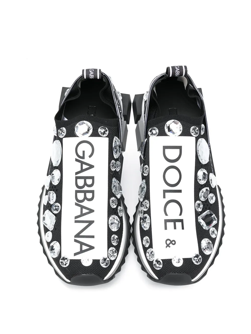 фото Dolce & gabbana слипоны с логотипами