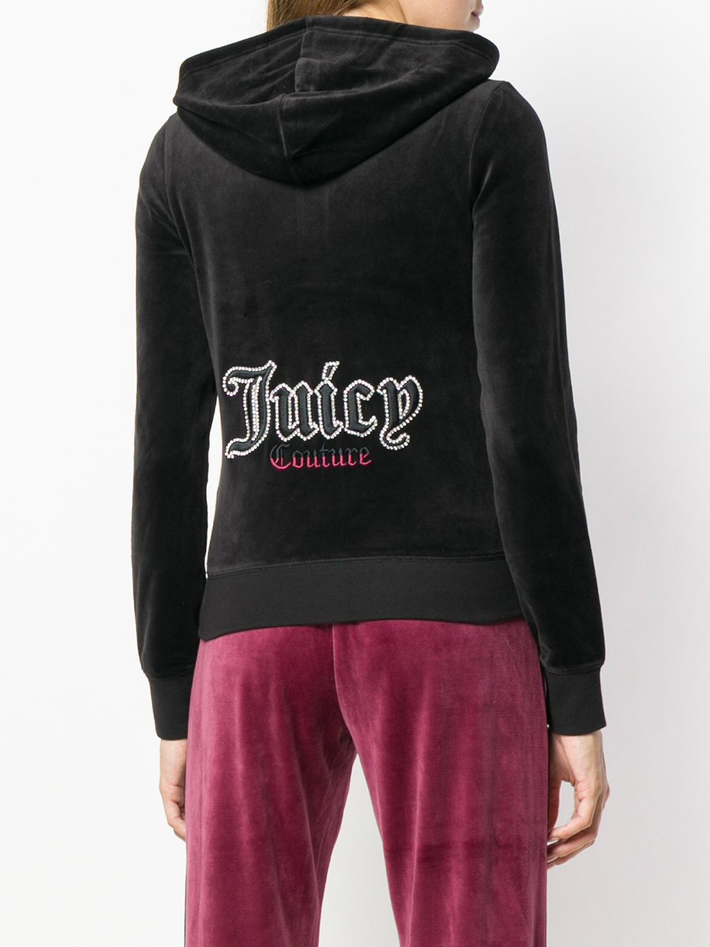 фото Juicy couture толстовка на молнии с капюшоном