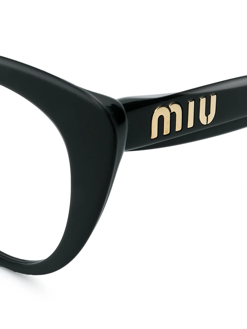 фото Miu miu eyewear очки в оправе 'кошачий глаз'