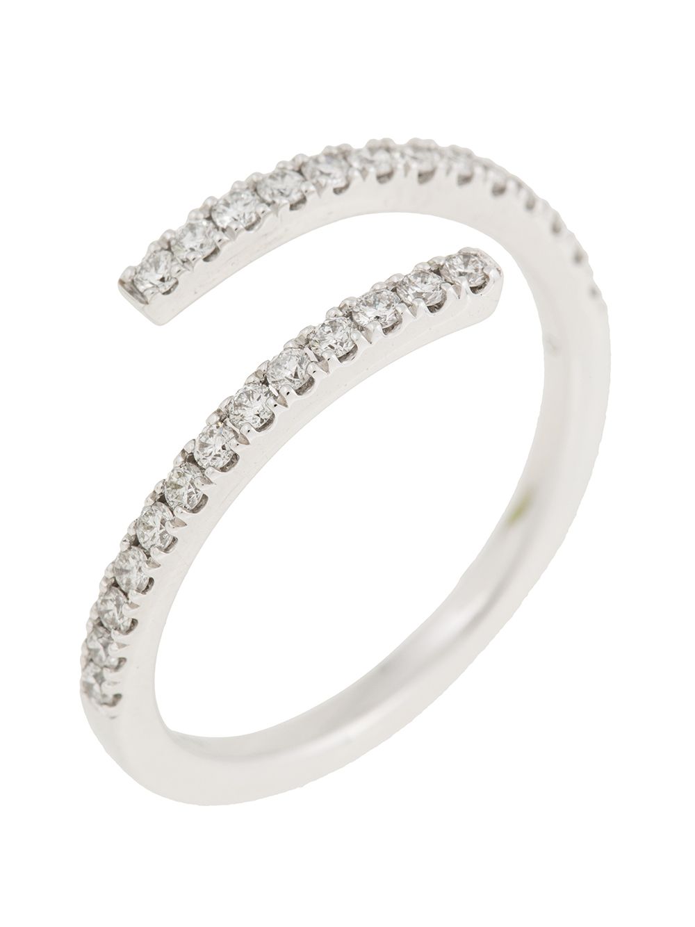 фото Alinka 18kt white gold eclipse diamond ring