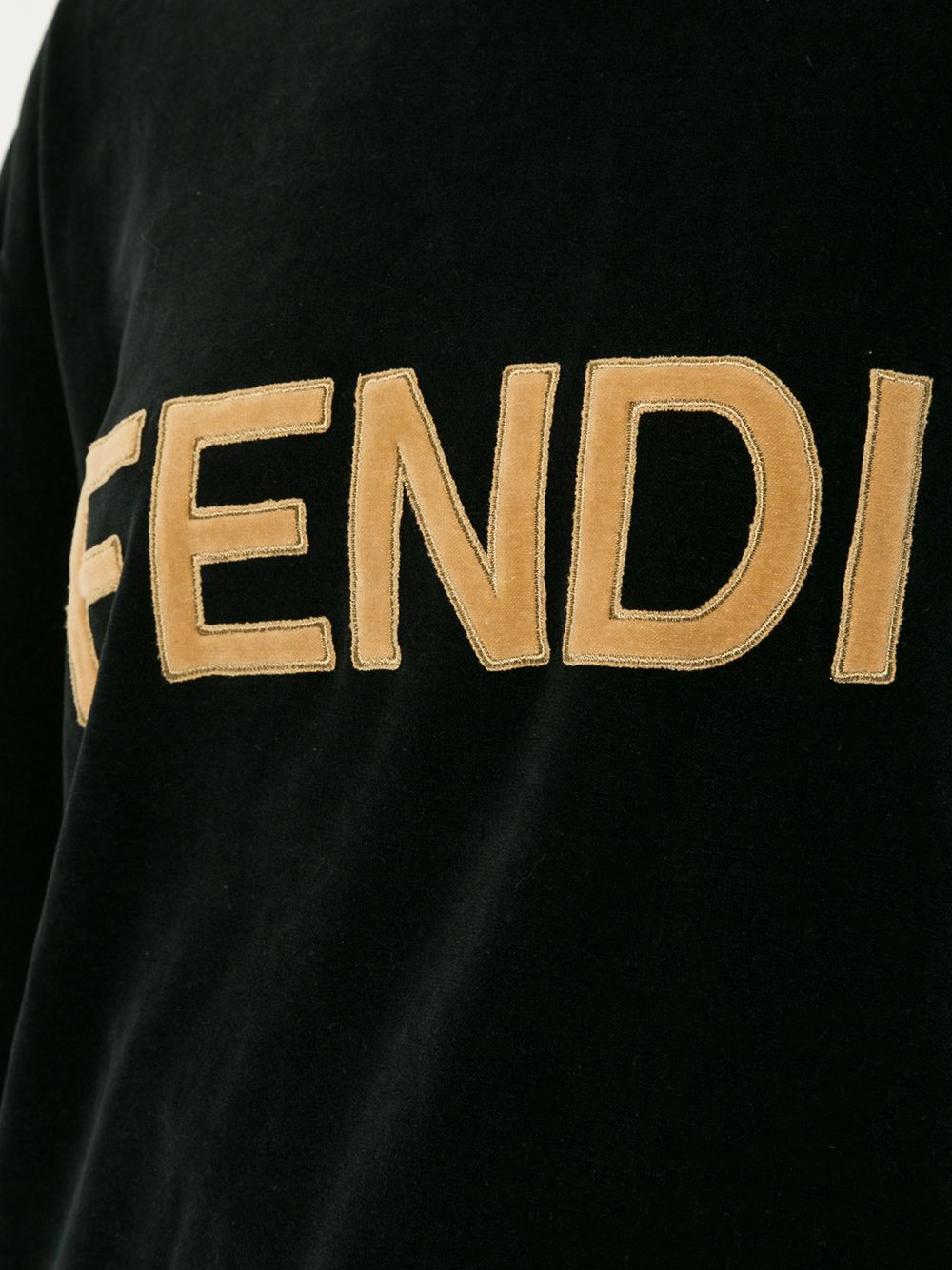 фото Fendi pre-owned толстовка с принтом