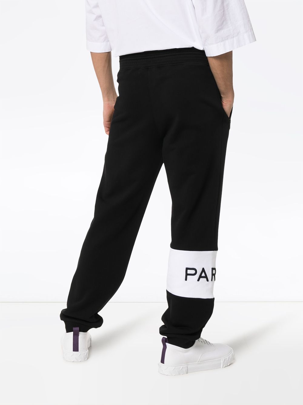 фото Givenchy спортивные брюки с вышитым логотипом