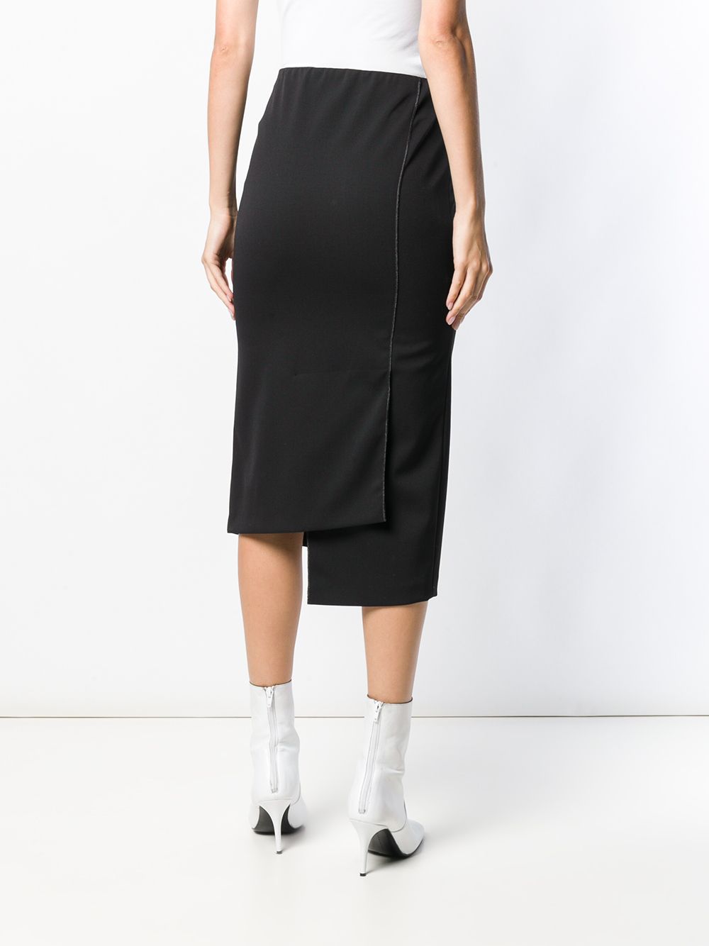 фото Poiret asymmetric pencil skirt