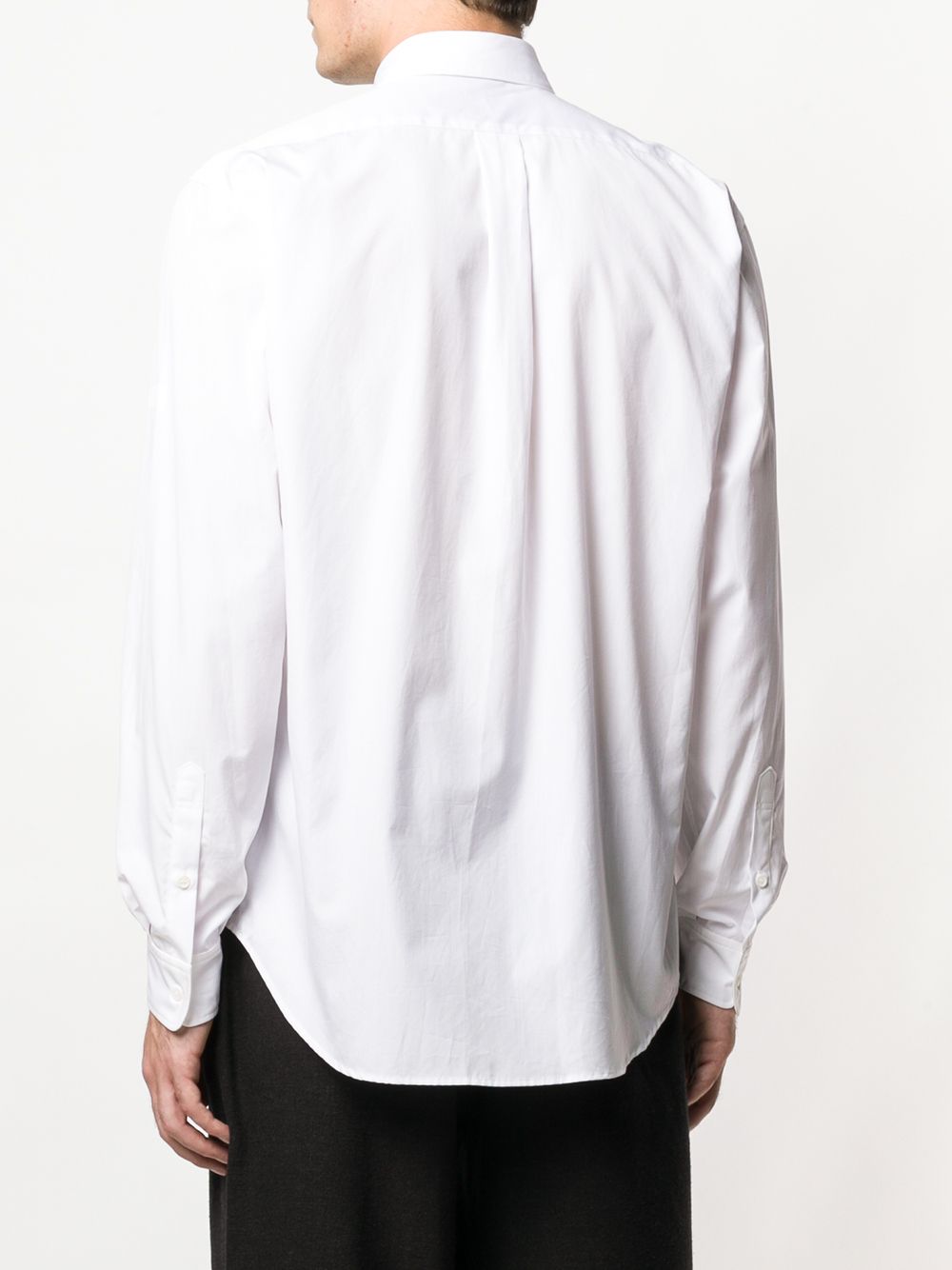 фото Yohji yamamoto рубашка с двумя карманами