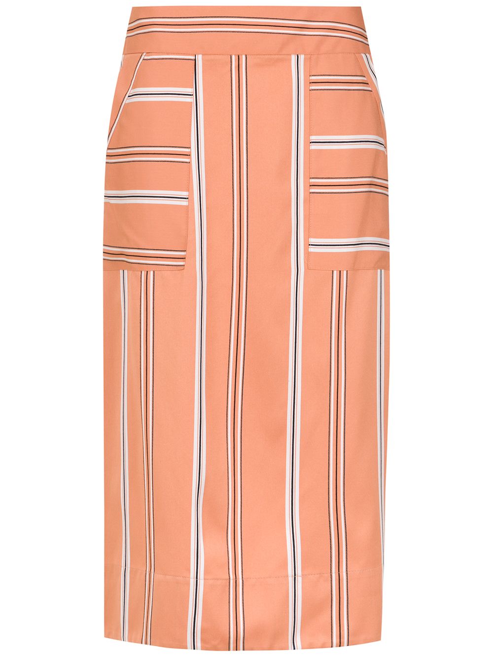 фото Olympiah striped piaggia midi skirt