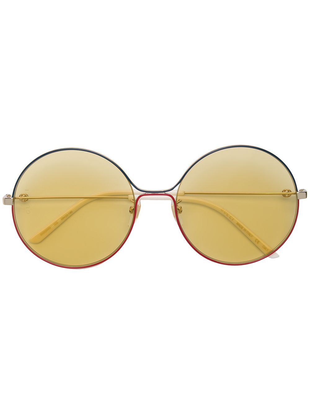 фото Gucci eyewear круглые солнцезащитные очки