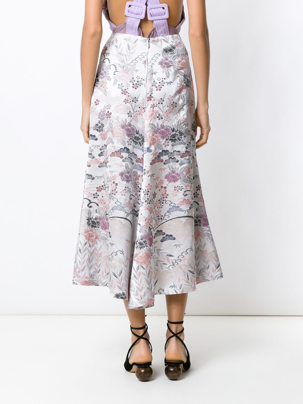 фото Framed tokyo midi skirt