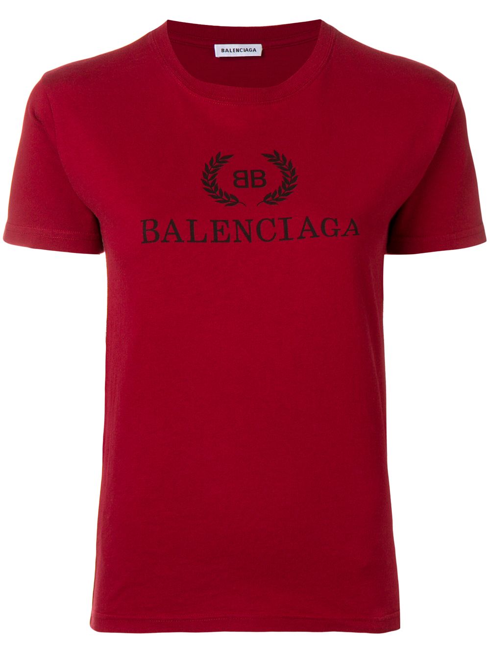 фото Balenciaga футболка с принтом логотипа