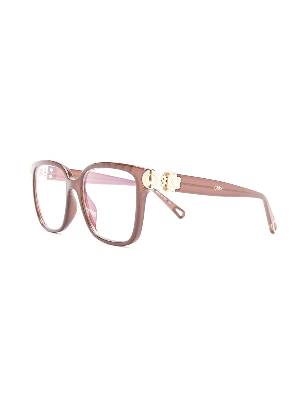 фото Chloé eyewear очки в квадратной оправе