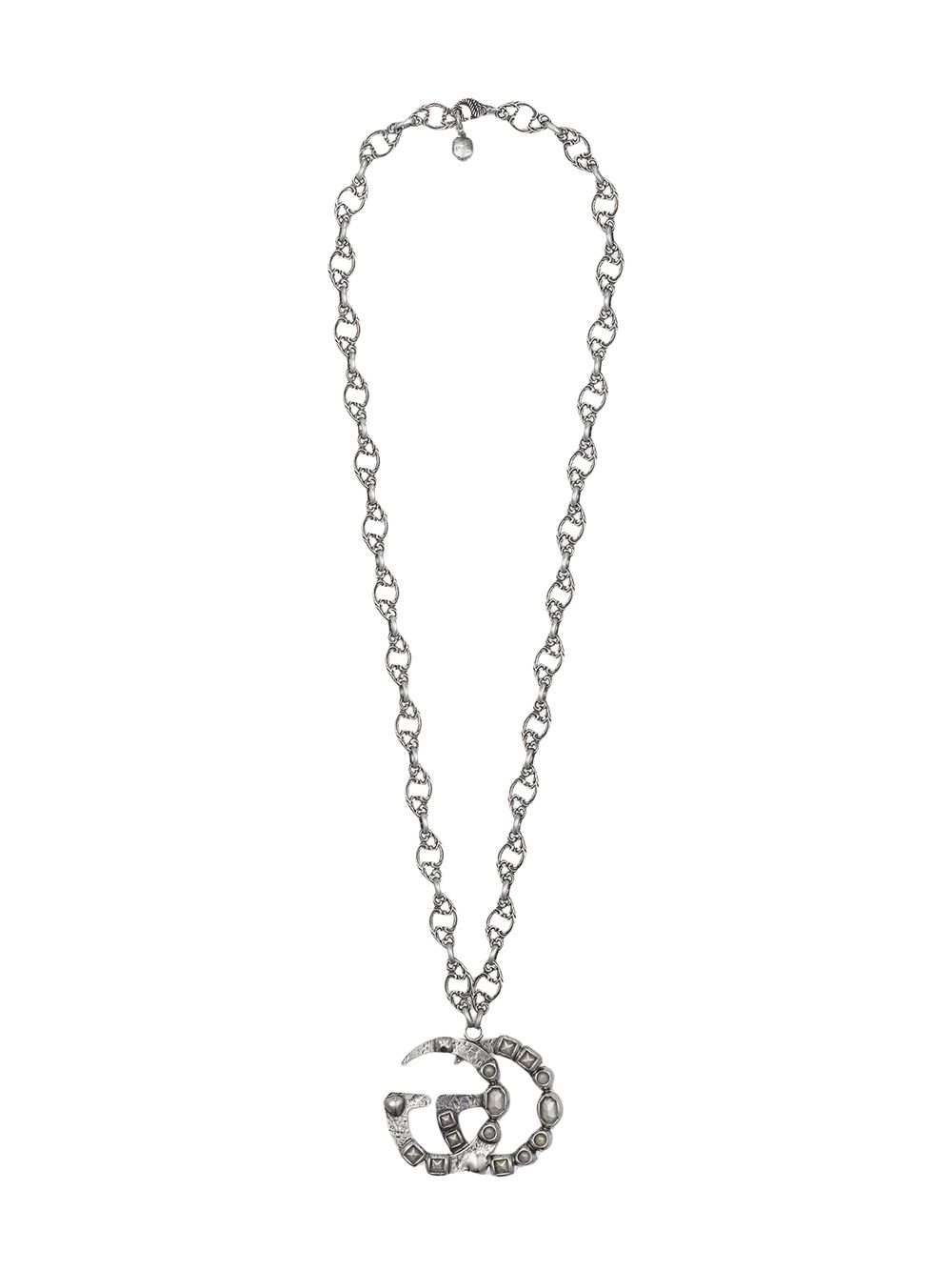 фото Gucci ожерелье с подвеской gg